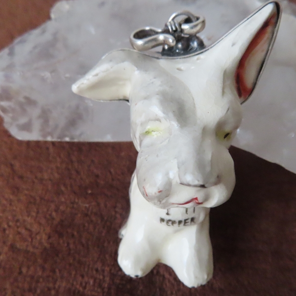 rare Jacqueline Smiley Vintage Revival Signed 950 Pepper Shaker Pendant 35.3g - Picture 2 of 6